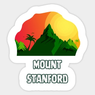 Mount Stanford Sticker